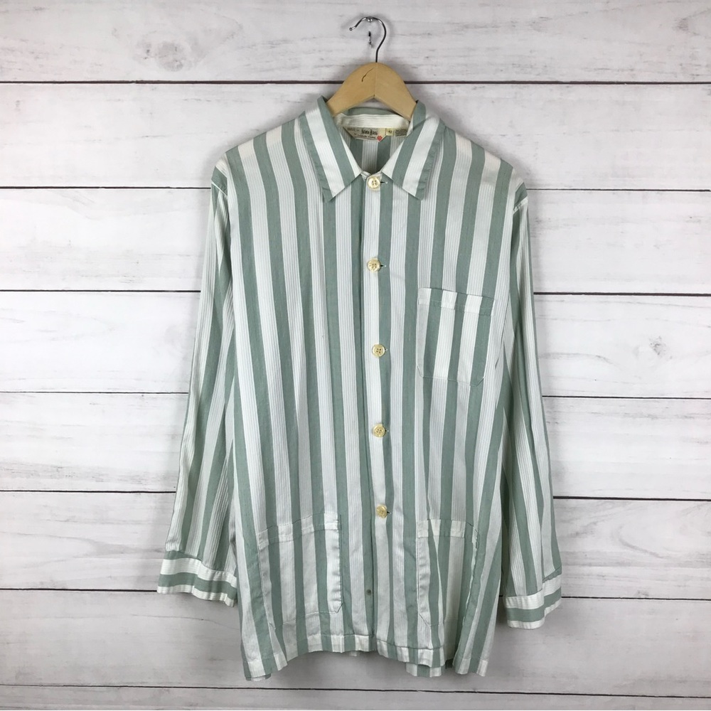 Vintage Neiman Marcus Derek Rose England Button Shirt
